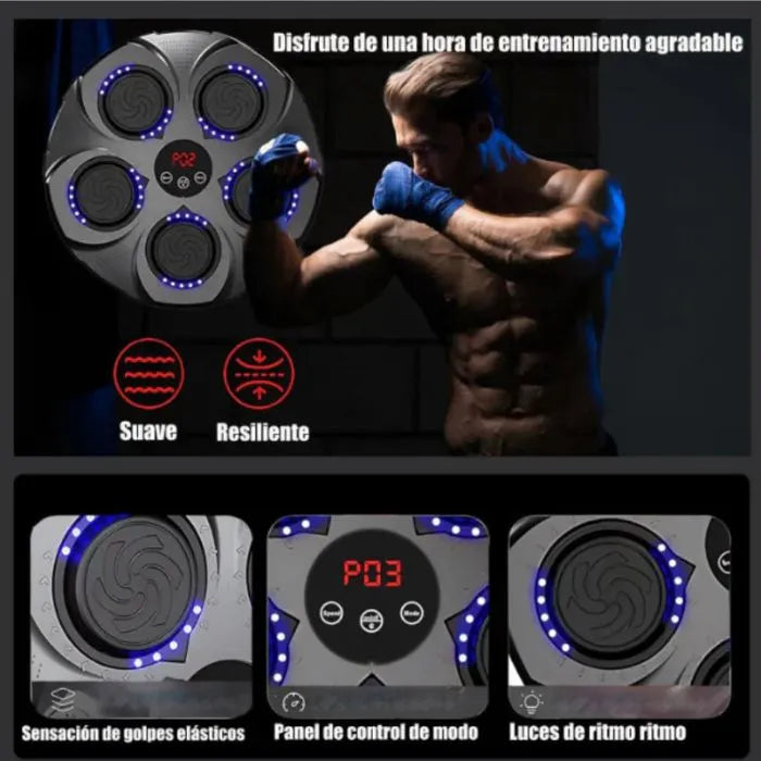 SmartBox Fit™ - Máquina de Boxeo Profesional con Bluetooth