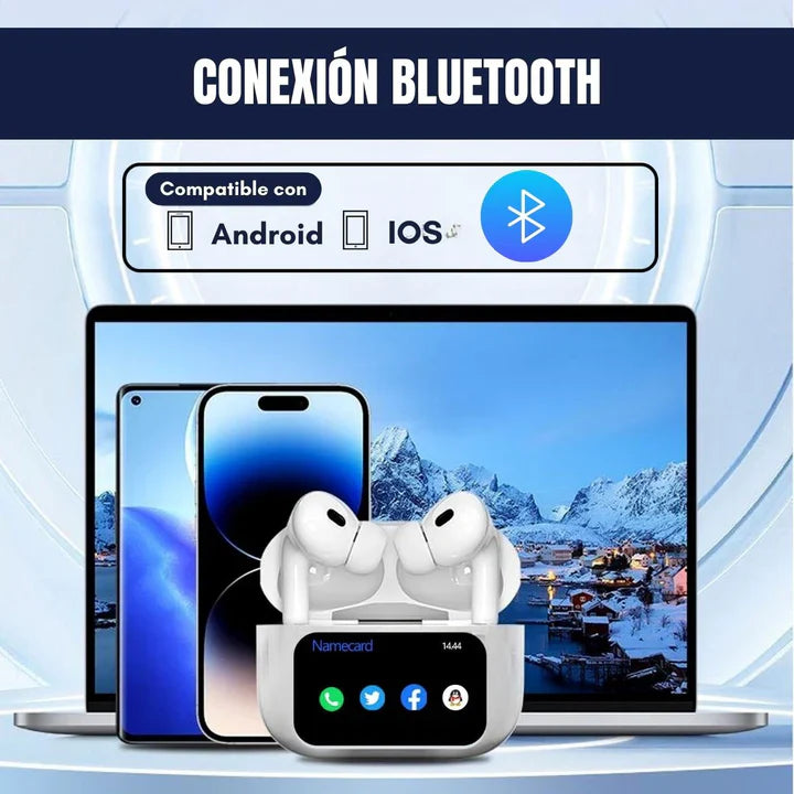 Sonix PRO® Audífonos Con Pantalla y Cancelación De Ruido