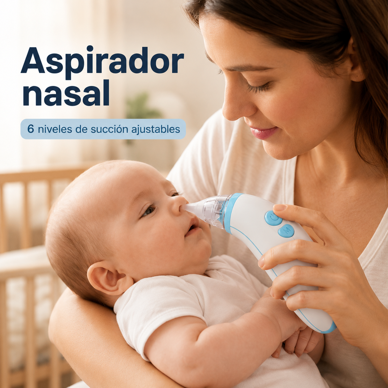 Aspirador Nasal Eléctrico - para Bebés y Niños