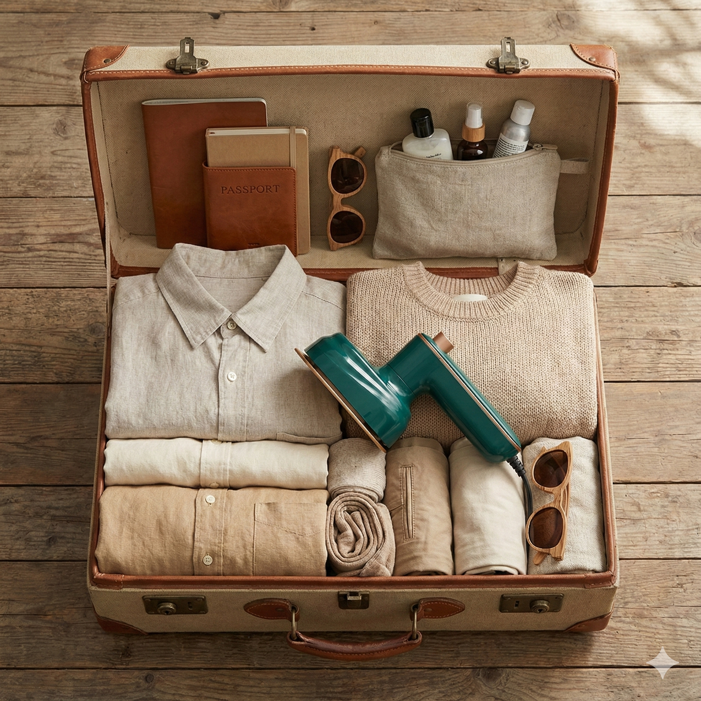 Mini Plancha a Vapor Portátil™