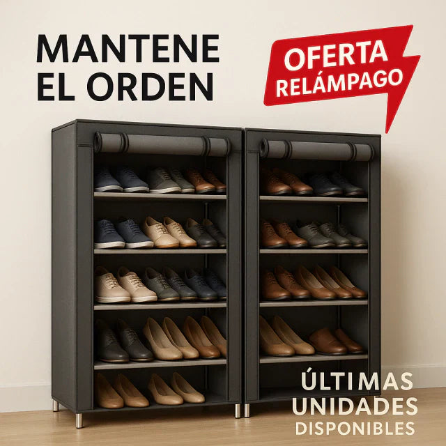 NeatSpace® – Organizador 3 en 1 para Ropa, Zapatos y Botas ✨