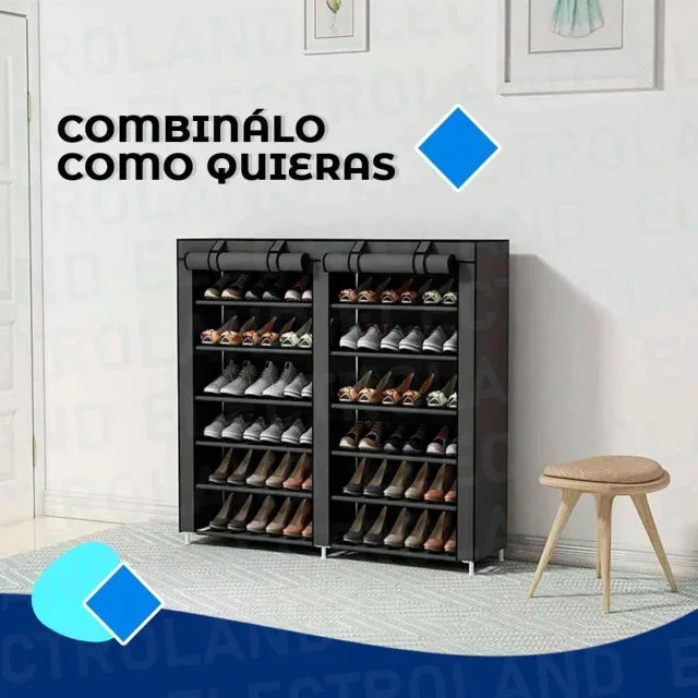 NeatSpace® – Organizador 3 en 1 para Ropa, Zapatos y Botas ✨