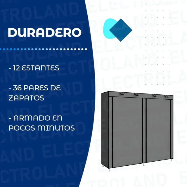 NeatSpace® – Organizador 3 en 1 para Ropa, Zapatos y Botas ✨